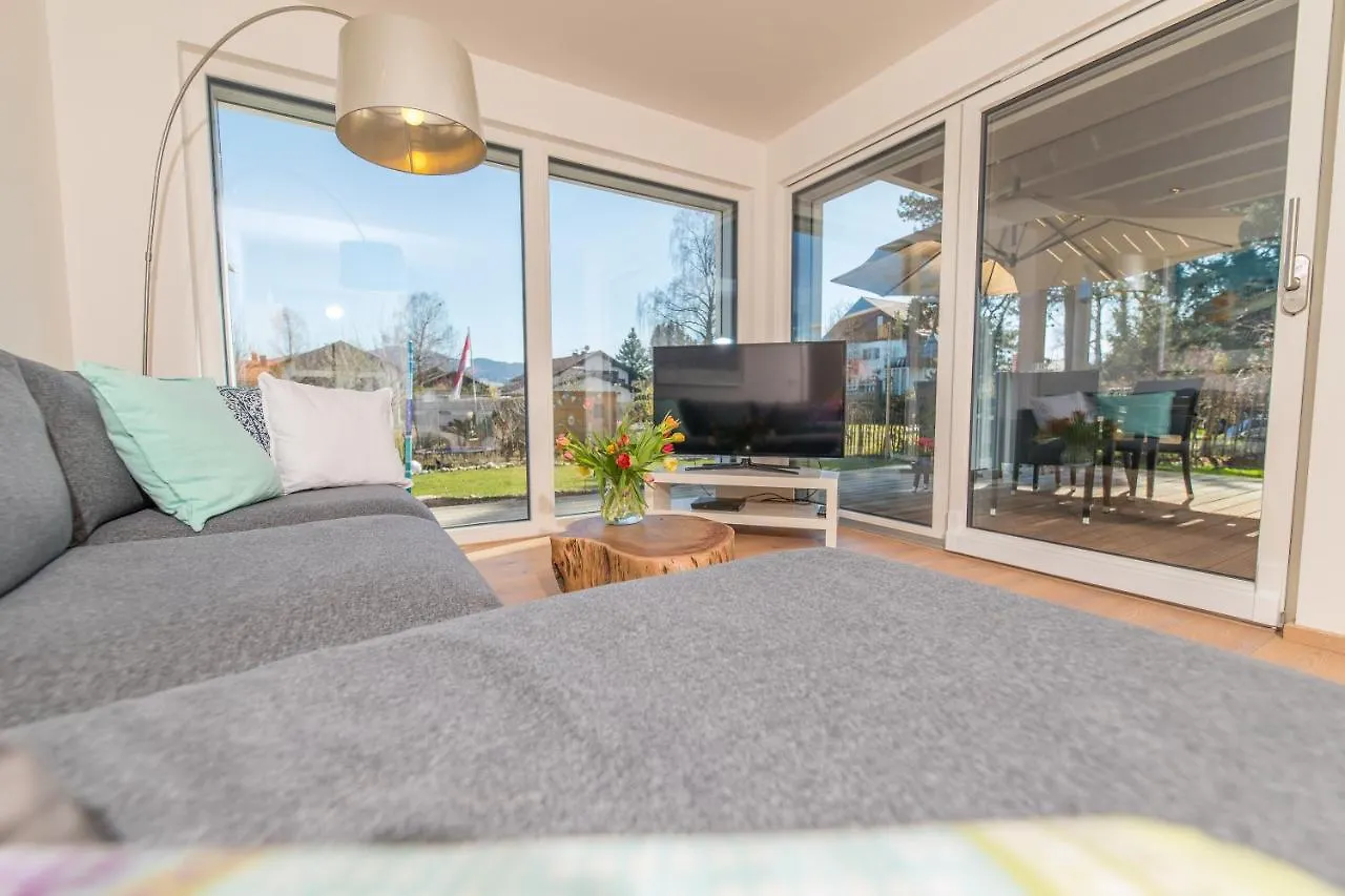 Helle Wohnung Mit Bergblick & Eigener Terrasse 바트톨즈 아파트